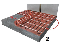 e-HEAT Mat leggen 2