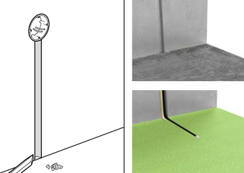 Thermostaat aluminium vloerverwarming