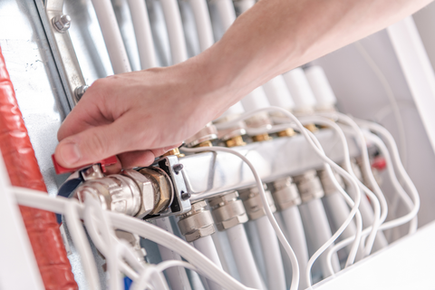 Vloerverwarming verwarmen