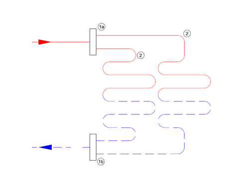 Principeschema Open LT-verdeler