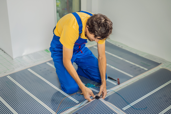 Werking elektrische vloerverwarming