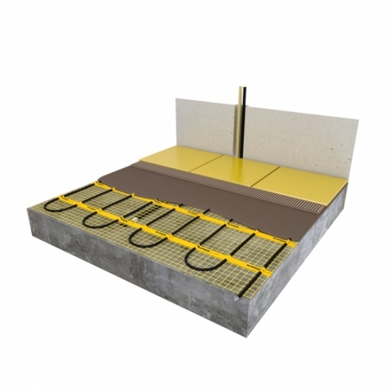 MAGNUM elektrische vloerverwarming in egaline