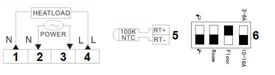 Basic aansluitschema