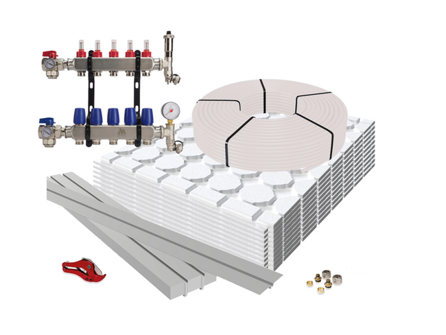 Vloerverwarming pakket DBS14