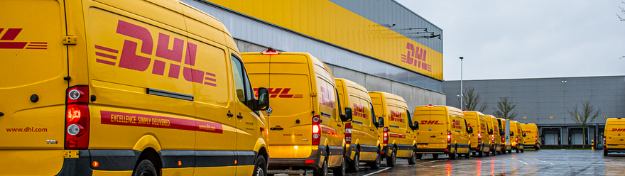 DHL-leveringen