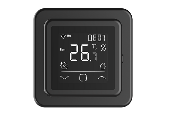 ALU-Mat Set 10m² / 1400 Watt Set met C16-thermostaat | Zwart (inbouw) - afb. 6