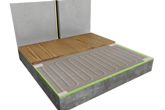 ALU-Mat Set 6m² / 840 Watt Set met C16-thermostaat | Wit (inbouw) - afb. 5
