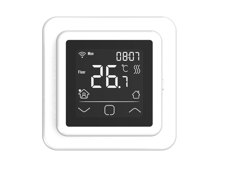 Msthermic Zigbee Gateway WiFi Smart 6 Périodes Tête de radiateur thermostatique