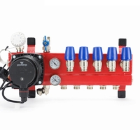 Compact Stalen Front LTV-Verdeler 9 Groeps