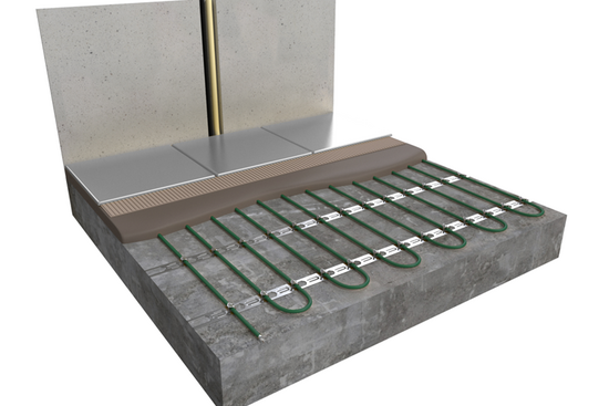 e-HEAT Cable Set 100 m / 1700 Watt Set met C16-thermostaat | Zwart - afb. 4