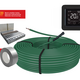e-HEAT Cable Set 17,6 m / 300 Watt Set met C16-thermostaat | Zwart - afb. 2