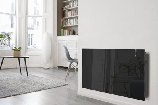 EREA WI-FI Infrarood-paneelradiator 1500 Watt | Zwart glaspaneel (45cm x 102cm) - afb. 2