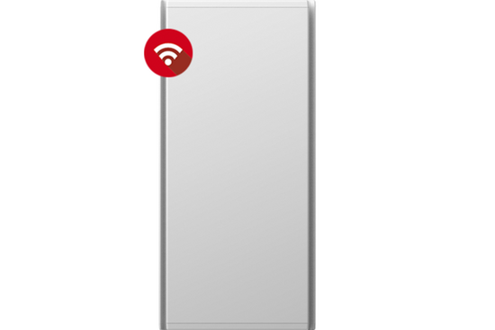 ICON WI-FI Elektrische Verticale Paneelradiator 1000 Watt (45cm x 110cm) | Wit (RAL 9003) - afb. 2