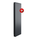 ICON WI-FI Elektrische Verticale Paneelradiator 750 Watt (45cm x 95cm) | Grijs (RAL 7024) - afb. 1