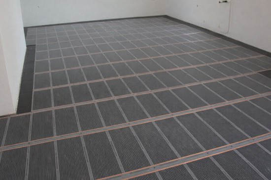 Infrarood Folie Set 5 m² / 600 Watt Set met C16-thermostaat | Zwart - afb. 5