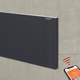 KLIMA WI-FI Elektrische Paneelradiator 2000 Watt (50cm x 124cm) | Grijs (RAL 7024) - afb. 3
