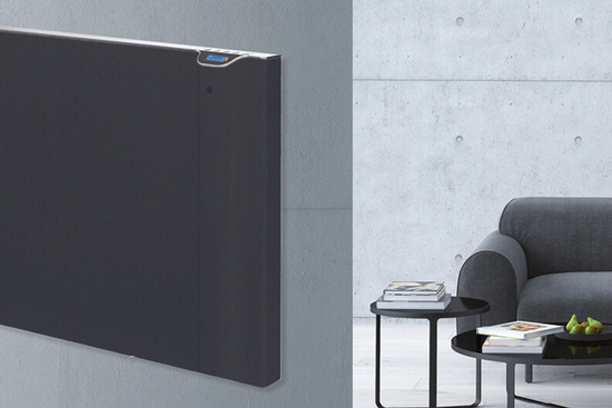 KLIMA Elektrische Paneelradiator 1000 Watt (50cm x 79cm) | Grijs (RAL 7024) - afb. 3