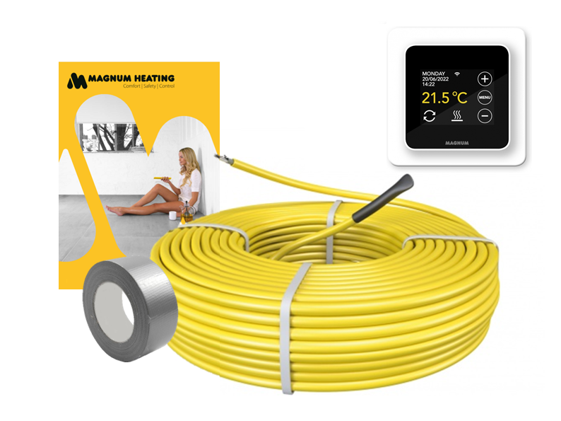 Wetland Logisch mijn MAGNUM Cable Set 152,9 m / 2600 Watt Set met MRC-thermostaat | Wit online  kopen?