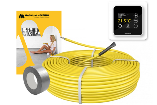 MAGNUM Cable Set 170,6 m / 2900 Watt Set met MRC-thermostaat | Wit - afb. 2