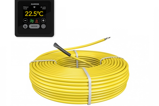 MAGNUM Cable Set 29,4 m / 500 Watt Set met MRC-thermostaat | Zwart - afb. 1