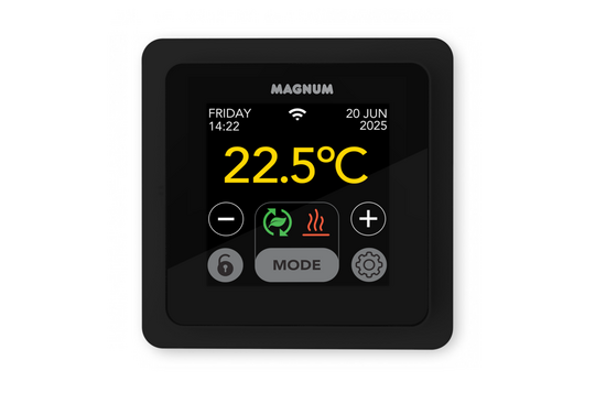 MAGNUM Decoupling Set 3,5m² / 525 Watt Set met MRC²-thermostaat | Zwart - afb. 5