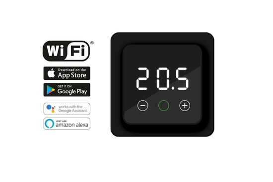 MAGNUM F32 WiFi Thermostaat F32-thermostaat (inbouw) | RAL 9011 Zwart - afb. 3