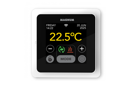 MAGNUM Mat Set 1,25 m² / 188 Watt Set met MRC-thermostaat | Wit - afb. 6