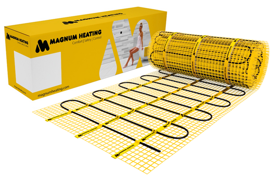 MAGNUM Mat Set 1 m² / 150 Watt Set met MRC-thermostaat | Zwart - afb. 9