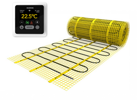 MAGNUM Mat Set 10 m² / 1500 Watt Set met MRC-thermostaat | Wit