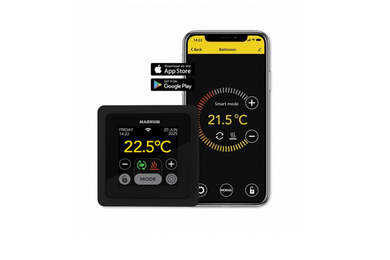 MAGNUM Mat Set 3 m² / 450 Watt Set met MRC-thermostaat | Zwart - afb. 8