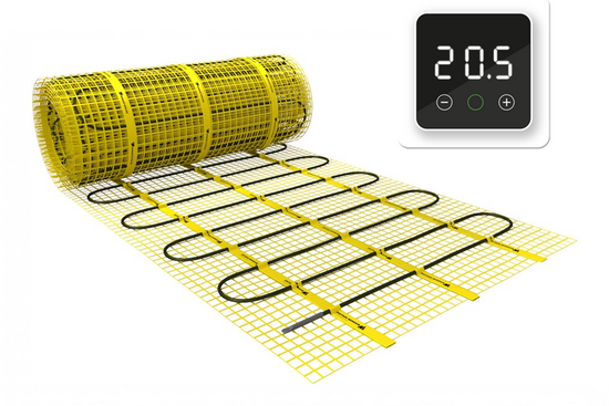 MAGNUM Mat Set Basic 3,5 m² / 525 Watt Set met F32-thermostaat | Wit - afb. 1