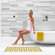 MAGNUM Mat Set met Thermostaat in Wit Mat 1,00 m² | 150 Watt - afb. 3