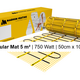 MAGNUM Mat Set met Thermostaat in Wit Mat 5,00 m² | 750 Watt - afb. 2