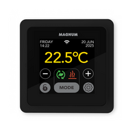 MRC WiFi-thermostaat (inbouw) | RAL 9011 Zwart