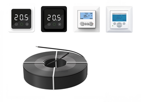 MDC 4,5mm kabel-set met inbouwthermostaat