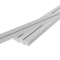Omega-Profielen (DBS14) Aluminium, 1000mm x 120mm