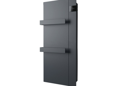 ONSEN Elektrische Badkamerradiator 750 Watt | Grijs (RAL 7024) - afb. 3