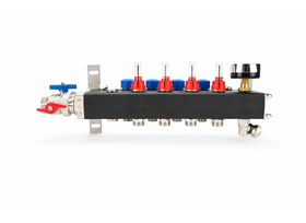 Open Compact Kunststof Dubbelwandig 1 Groeps, uitvoering links