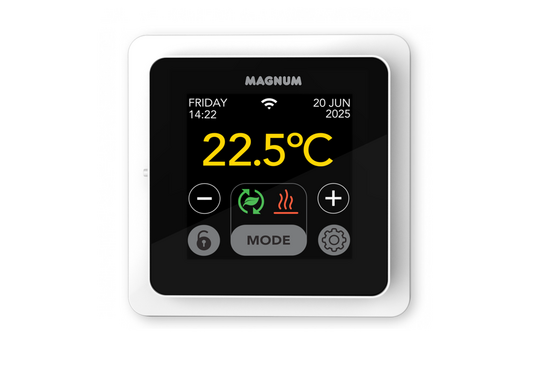 MAGNUM MRC² WiFi Klokthermostaat MRC²-thermostaat (inbouw) | RAL 9010 Wit - afb. 1