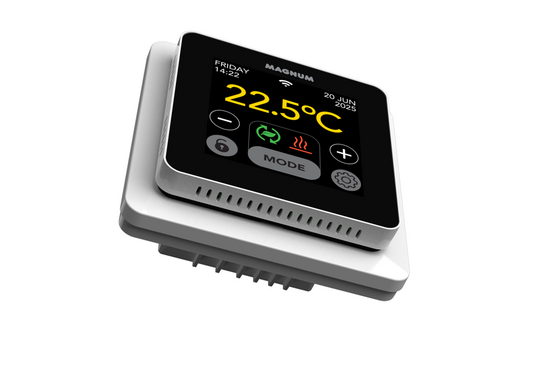 MAGNUM MRC² WiFi Klokthermostaat MRC²-thermostaat (inbouw) | RAL 9010 Wit - afb. 4