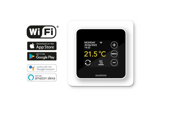 MAGNUM MRC WiFi Klokthermostaat MRC-thermostaat (inbouw) | RAL 9010 Wit - afb. 3