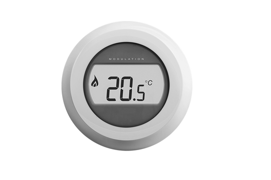 Ruimtethermostaat (bedraad) - afb. 1