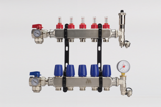 Open RVS Verdeler met LTV-mengunit op Maat - afb. 5