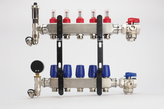 Open RVS Verdeler met LTV-mengunit op Maat - afb. 6