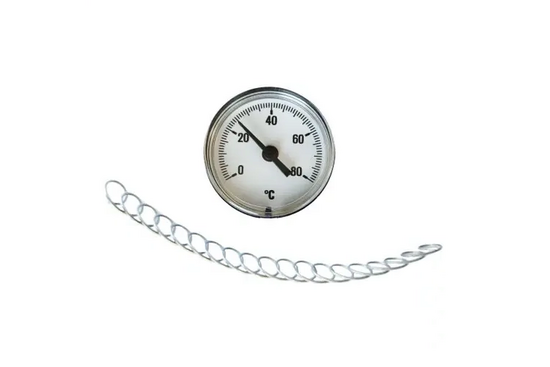 Verdeler-onderdelen Aanleg-thermometer, bimetaal met veer - afb. 1