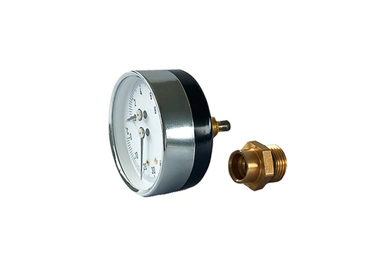 Verdeler-onderdelen Thermo-/manometer, aanvoerbalk (open kunststof verdeler) - afb. 2