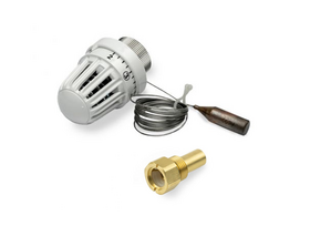 Verdeler-onderdelen M30-thermostaatknop met capilair en dompelbuis