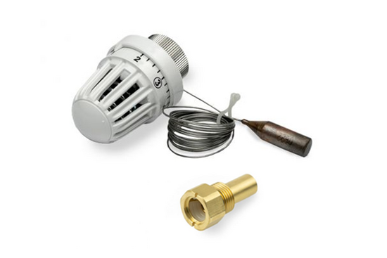 Verdeler-onderdelen M30-thermostaatknop met capilair en dompelbuis - afb. 1