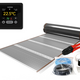 Verwarming Folie Set 20 m² / 2400 Watt Set met MRC-thermostaat | Zwart - afb. 1