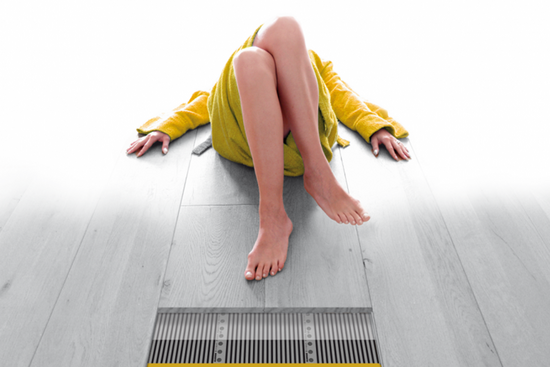 Verwarming Folie Set 25 m² / 3000 Watt Set met MRC-thermostaat | Wit - afb. 2